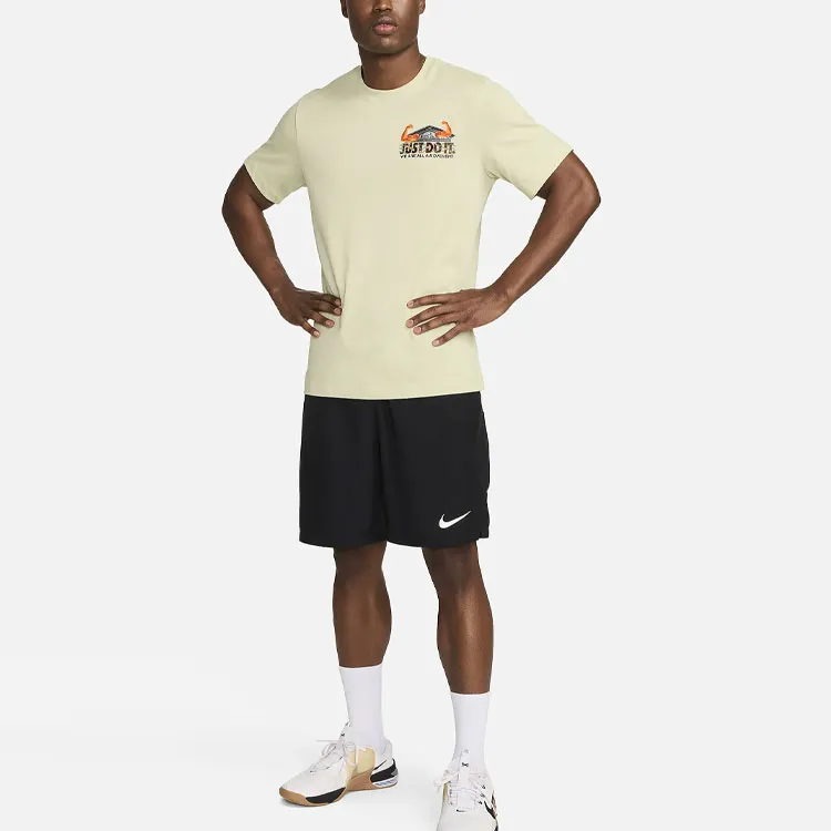 Nike T-Shirts Men Olive Halo-2