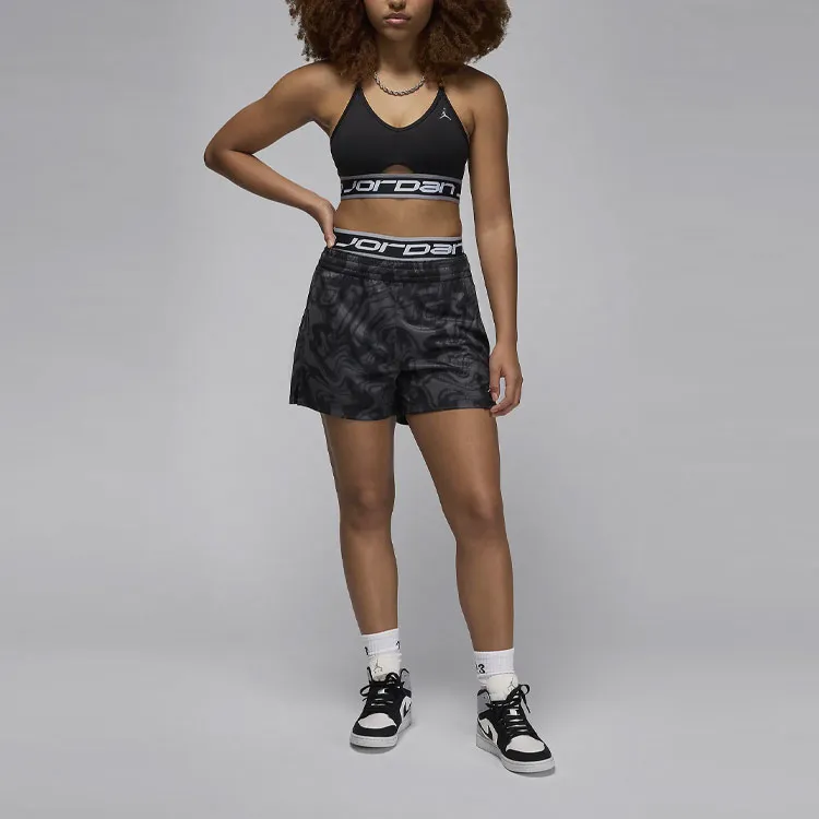Jordan Casual Shorts Women's Black-1