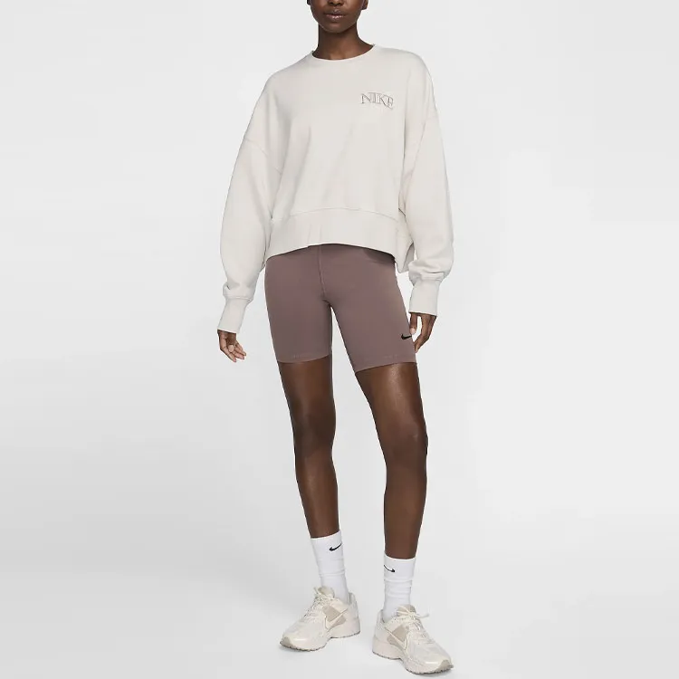 Nike Sportswear Phoenix Fleece Sweatshirt Women's Light Stone Brown-2