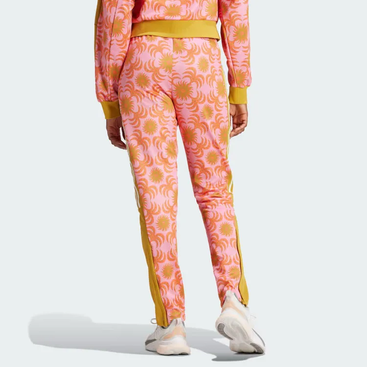 Adidas Farm Rio Tiro Track Pants Knitted Sports Pants Women's Orange-2