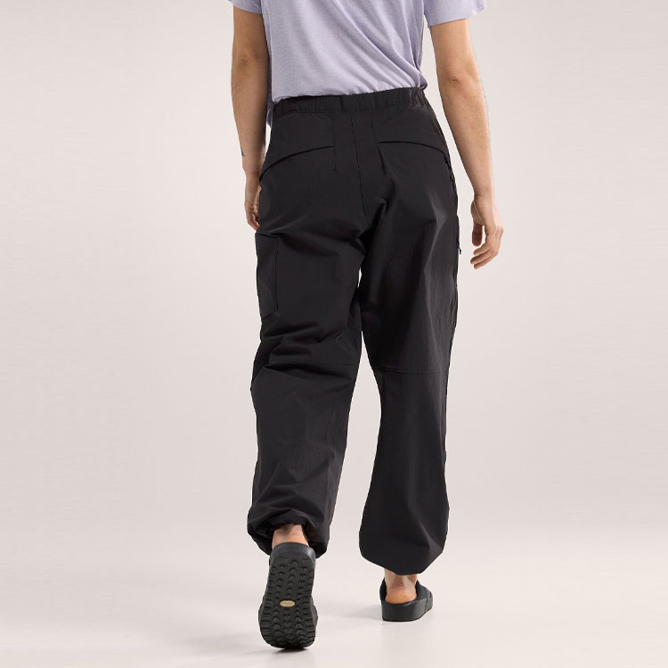 WOMEN'S CLARKIA COTTON WIDE LEG PANT BLACK | Bodega