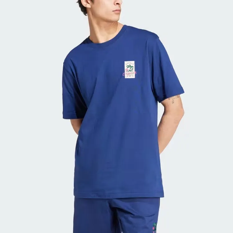 Adidas Originals T Shirt Men's Dark Blue-1