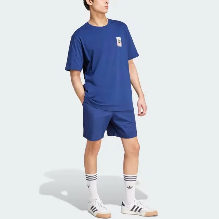 Adidas Originals T Shirt Men's Dark Blue-3