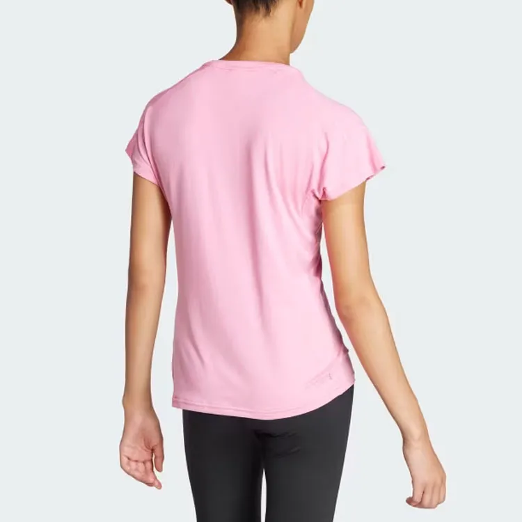 Adidas Raglan Sleeve T Shirt Women's Bliss Pink-1