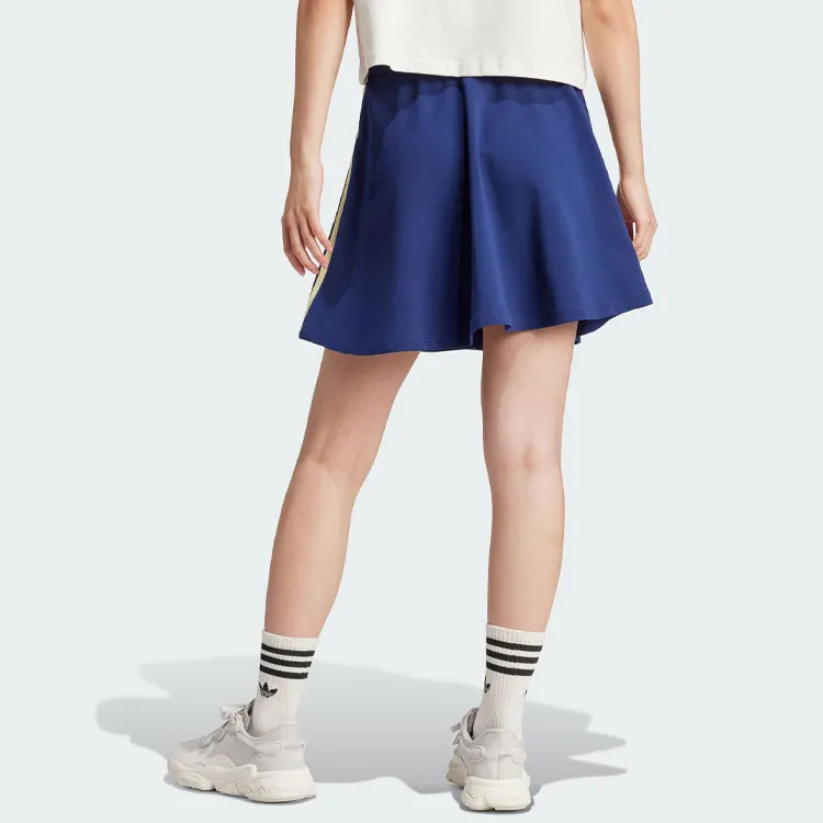Adidas Originals Skirt Casual Short Skirts Women's Dark Blue-1