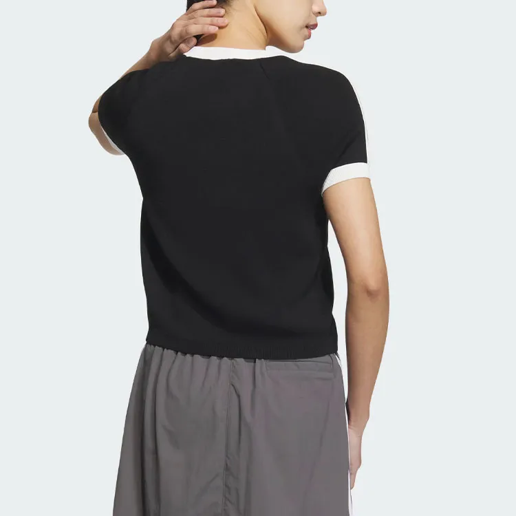 adidas originals Summer Knit T-Shirt Black-1