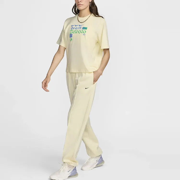 Nike Brazil Soccer Jerseys Women's Coconut Milk-2