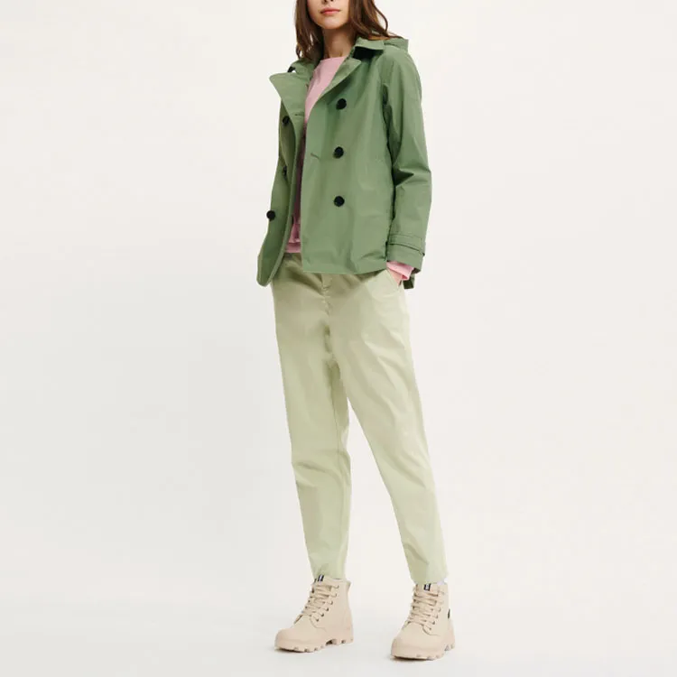 AIGLE Casual Pants Women's Turquoise Nouveau Green-2