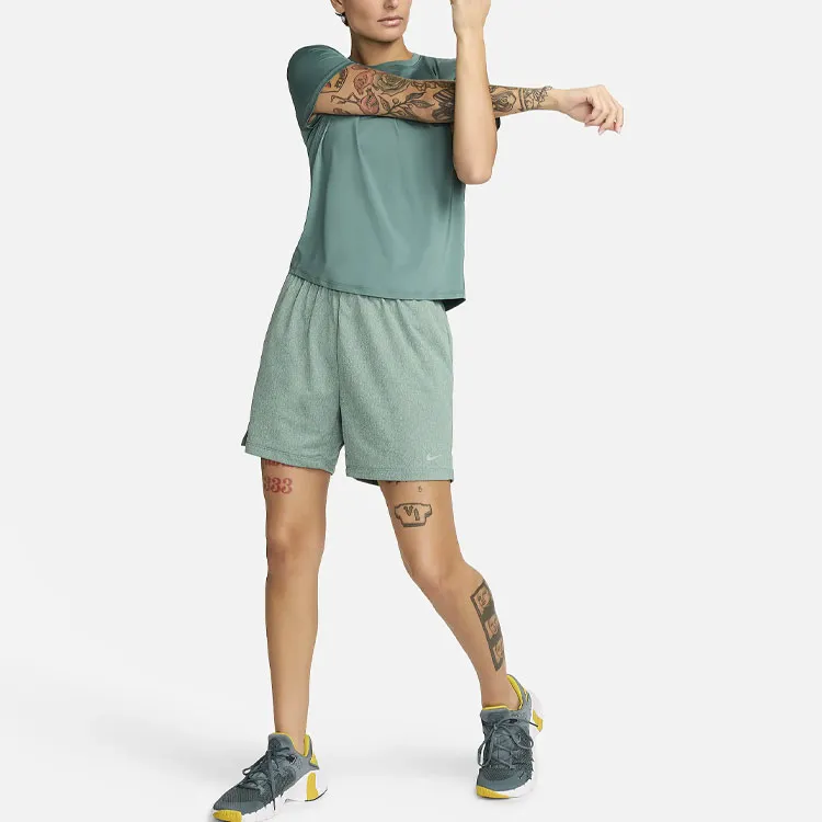 Nike Attack Women's Dri-FIT Fitness Mid-Rise 5' Unlined Shorts-1