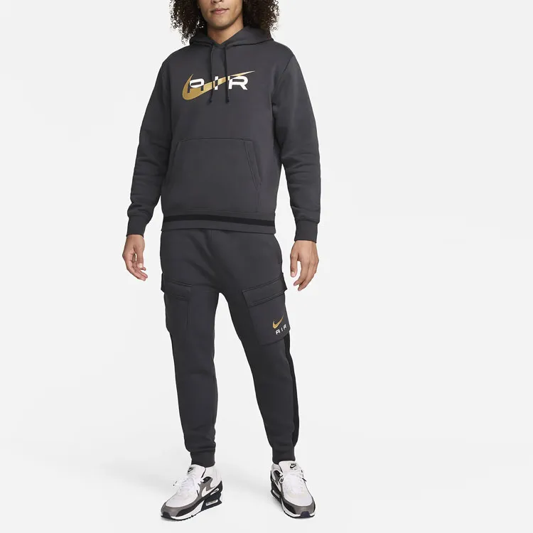 Nike Air Sweatshirt Men's Dark Smoke Gray-2