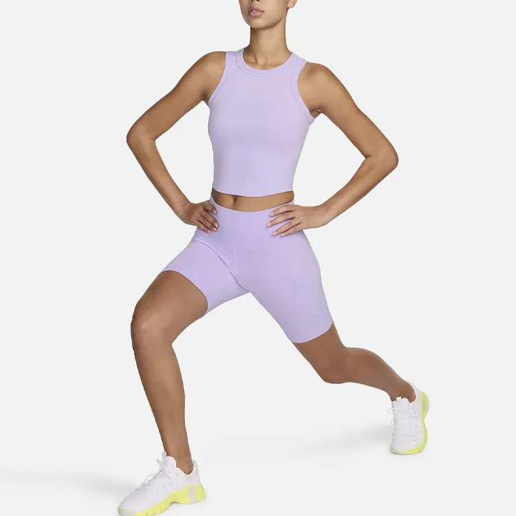 Nike One Fitted Women's Dri-FIT Cropped Tank Top-2