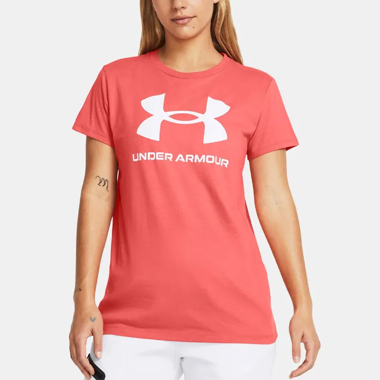 Under Armour T Shirt Women's Pink-1