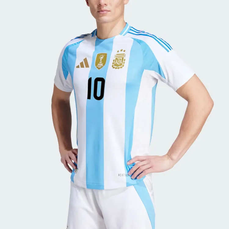 Adidas Argentina 2024 Messi Home Authentic Jersey-2
