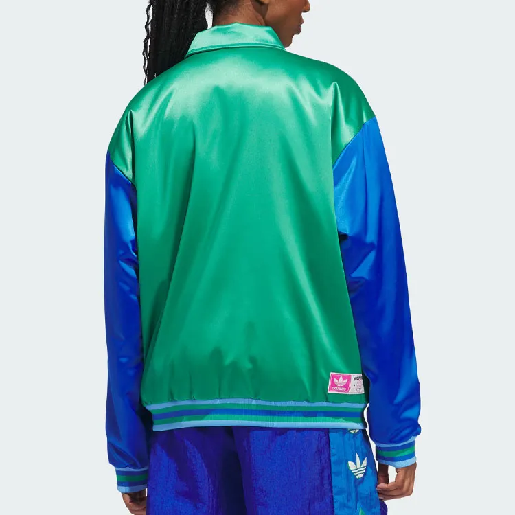 Adidas Originals Hyc Bomber Jacket Jackets Coats Unisex Light Lawn Green-4