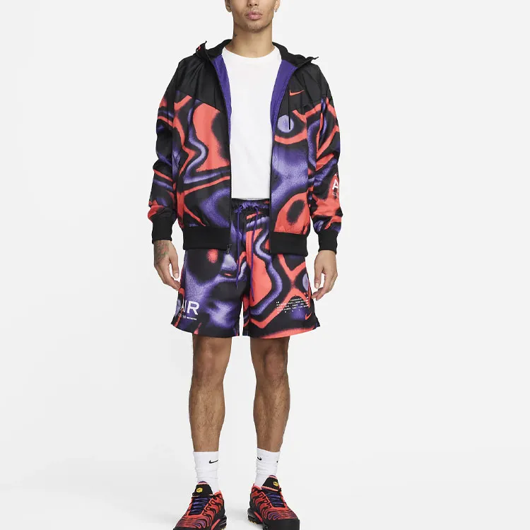 Nike Sportswear Windrunner Jackets Coats Men's Field Purple-2