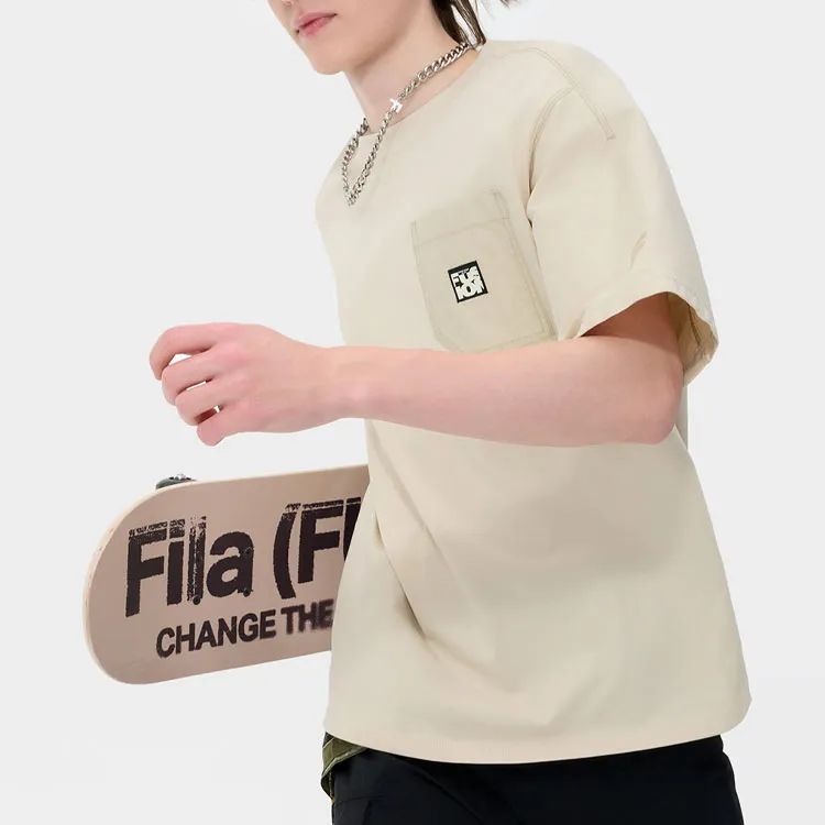 FILA FUSION T Shirt Men's Spring Buckwheat-3