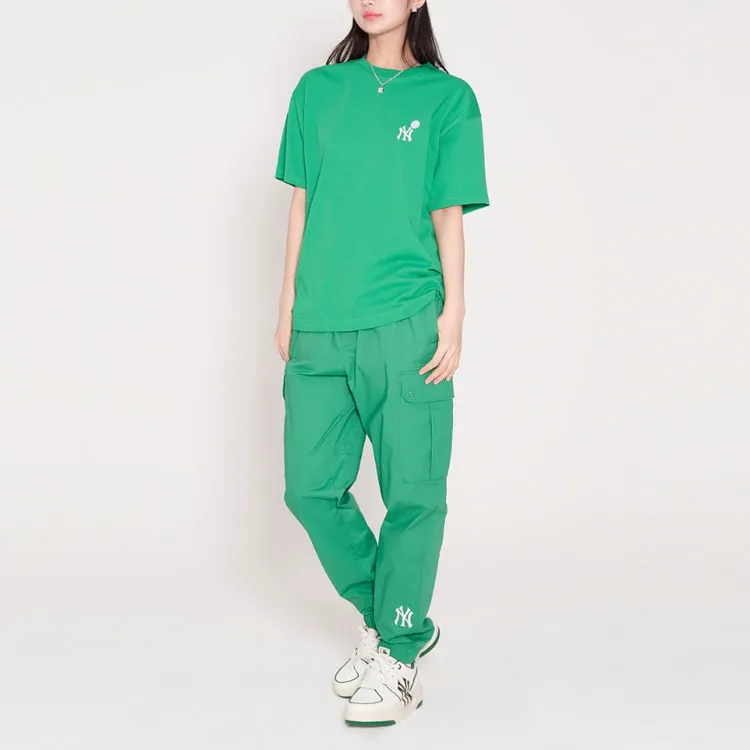MLB New York Yankees Casual Pants Women's Light Green-4