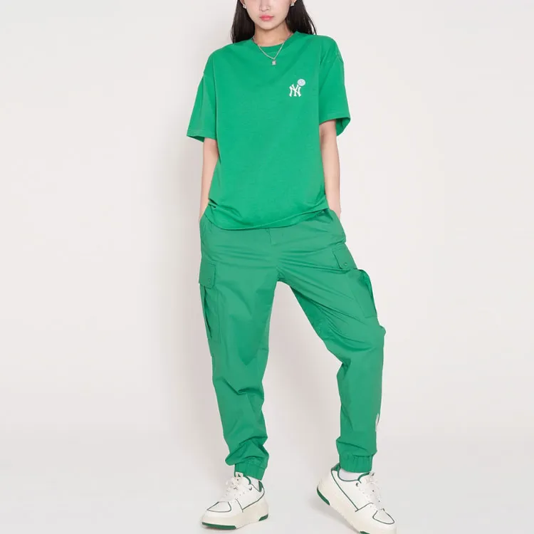 MLB New York Yankees Casual Pants Women's Light Green-2