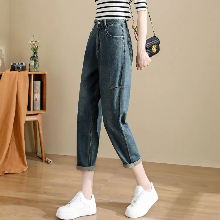 TERRE BLEUE Jeans Women's Blue-2