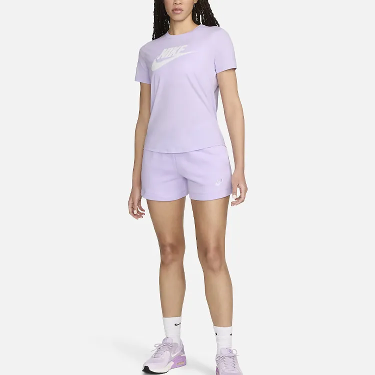 Nike Sportswear Essentials Series T Shirt Women's Dusty Purple-4