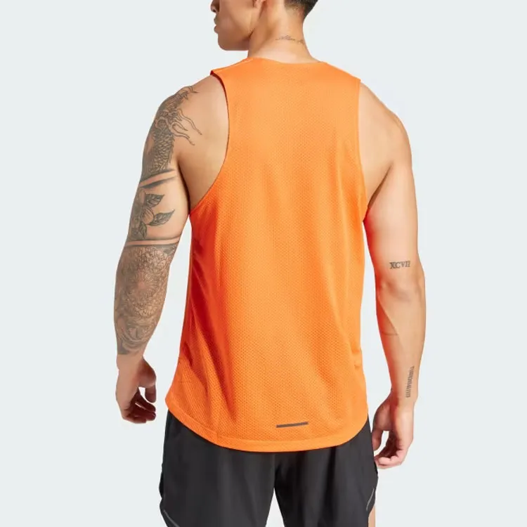 Adidas Tank Tops Men's Semi-Impact Orange-4