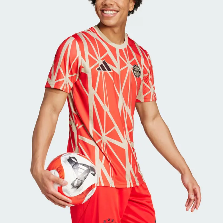 Adidas Soccer Jerseys Men's Red-4