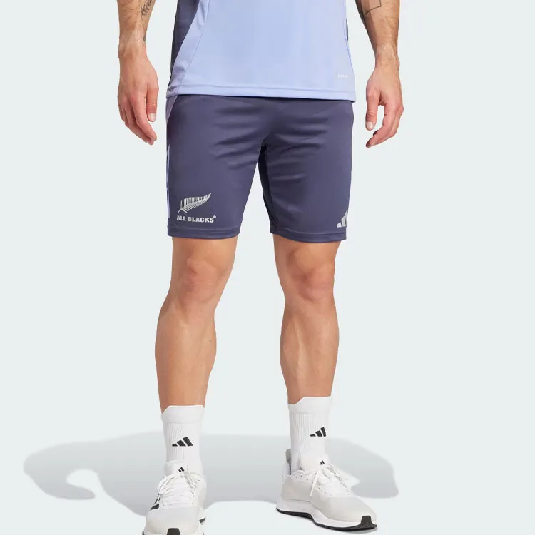 Adidas All Blacks Rugby Shorts Casual Shorts Men's Dark Shadow Marine Blue-1
