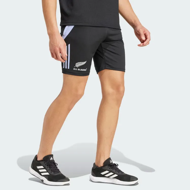 Adidas All Blacks Rugby Shorts Casual Shorts Men's All Black-3