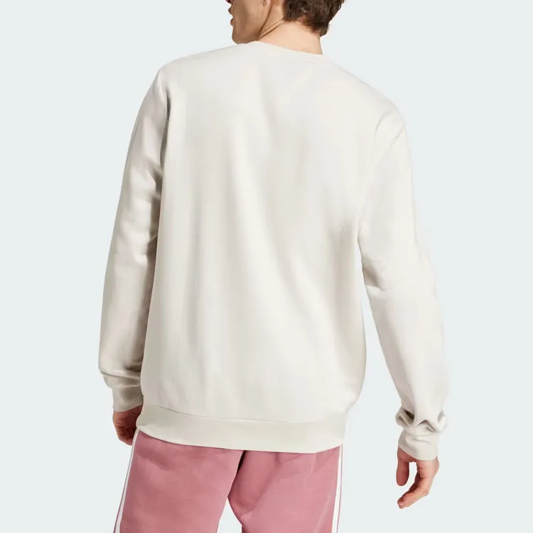 Adidas Feelcozy Essentials Fleece Sweatshirt Sweatshirt Men's Oxide Aluminum-1