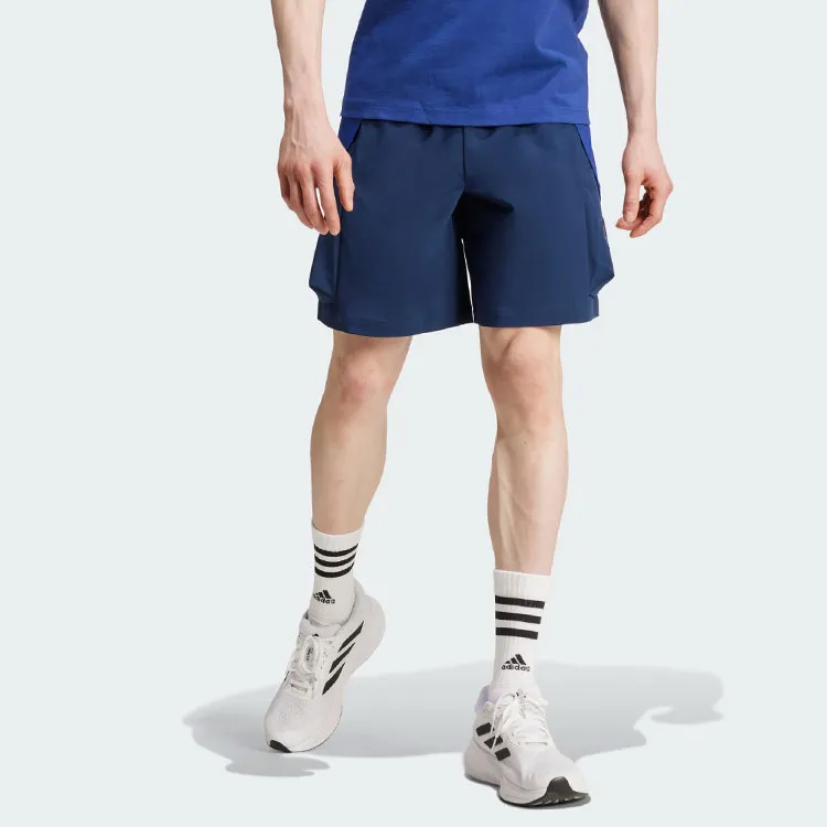 Adidas Manchester United Seasonal Cargo Shorts Cargo Shorts Men's Midnight Indigo-1