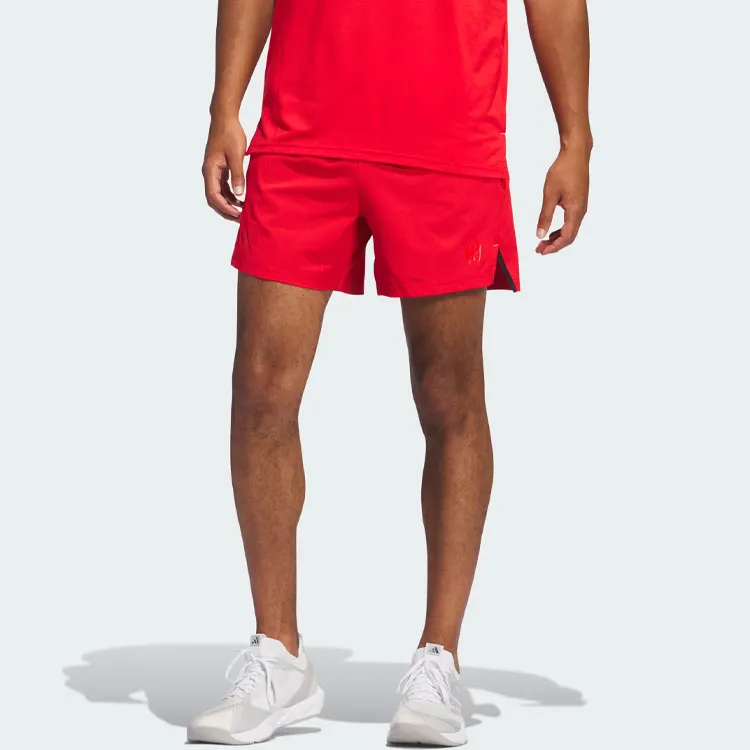 Adidas Mahomes Designed For Training Workout Shorts Casual Shorts Men's Team Preppy Red-1