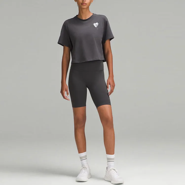 Lululemon Wunder Train Sports Shorts Women's Graphite Gray-4