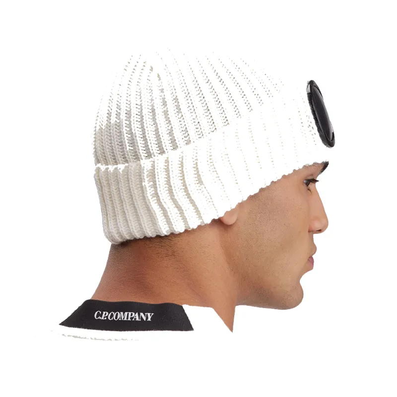 C.P.Company Turn Up Brim Goggle Beanie-4