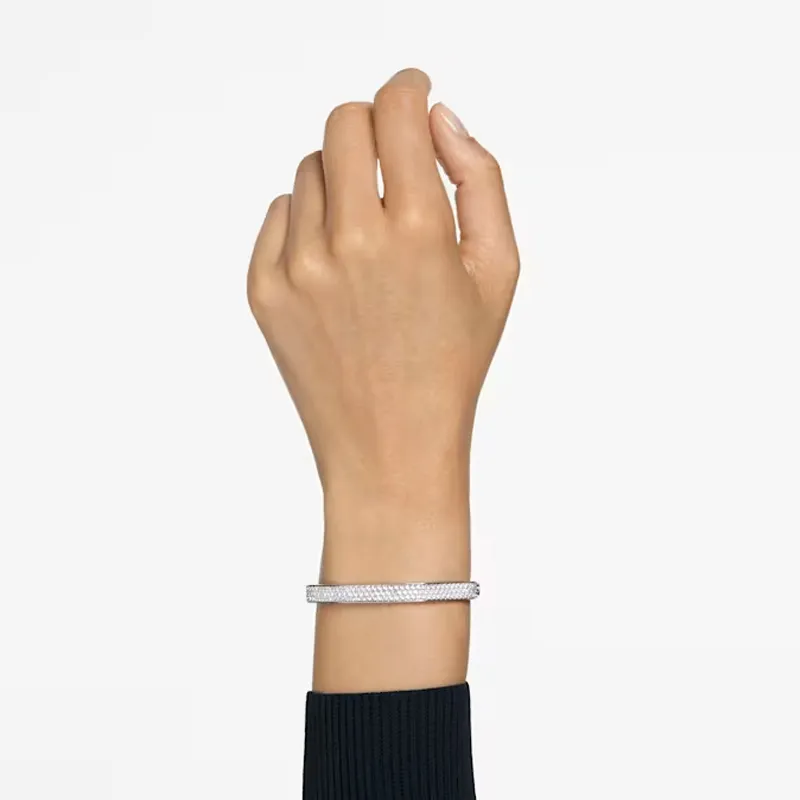 Swarovski Dextera Crystal embellished Bangle Bracelet-4