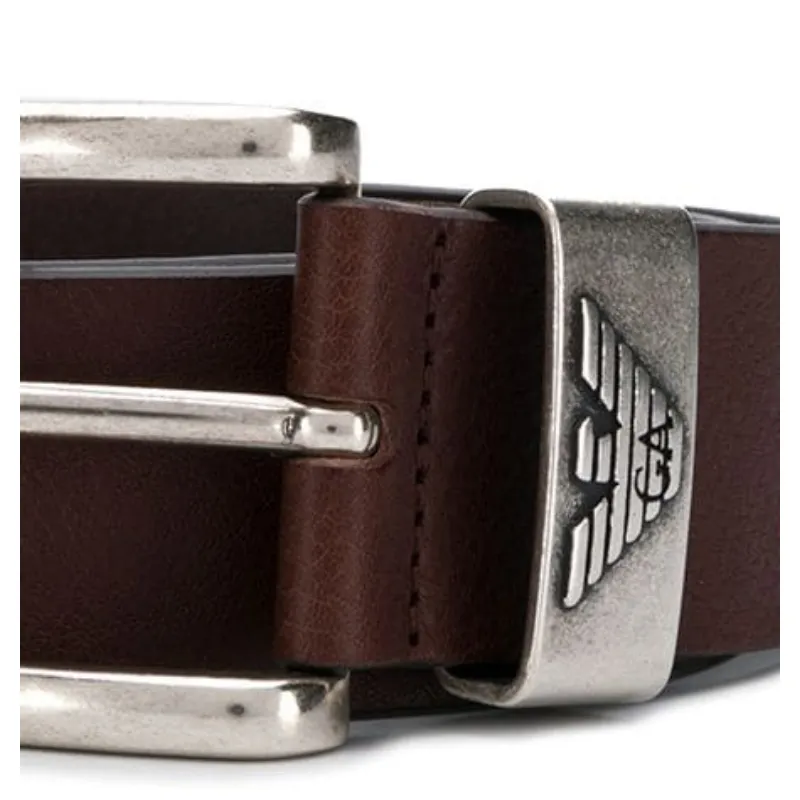 EMPORIO ARMANI Logo Detail Belt-3