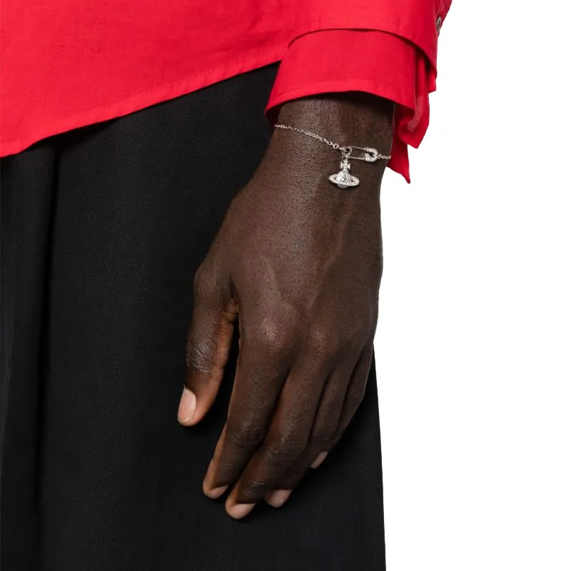 Vivienne Westwood Lucrece Paper Clip Bracelet-2