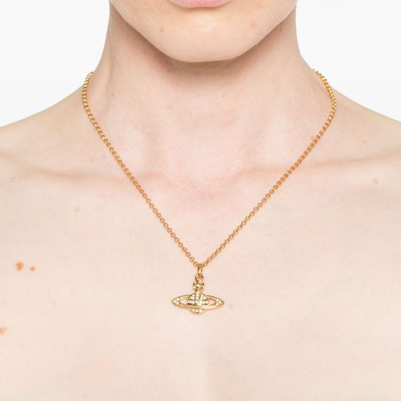 Vivienne Westwood Mini Bas Relief Pendant Necklace - POIZON