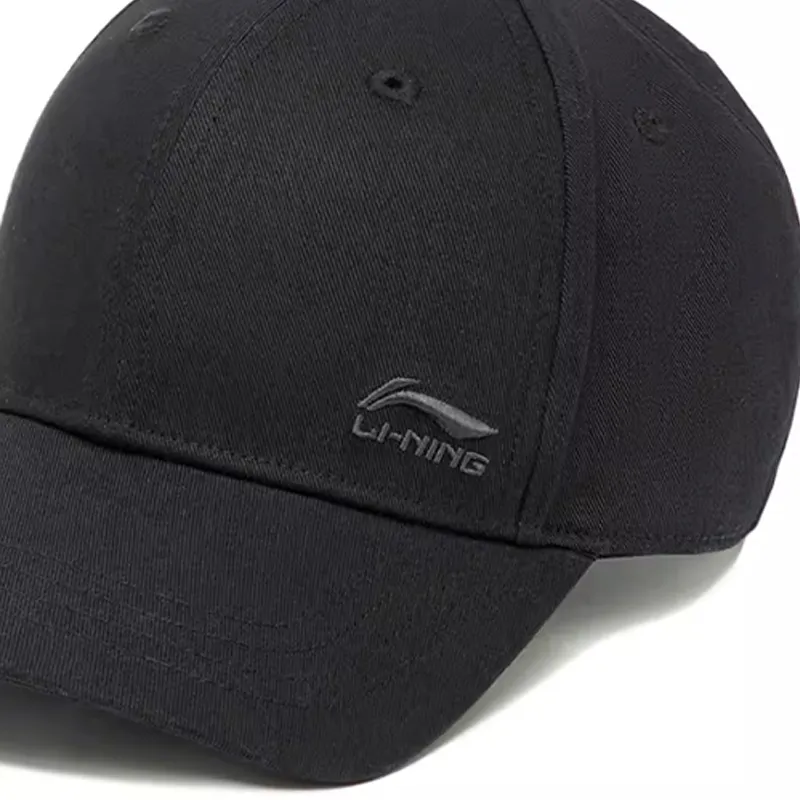 LiNing Cotton Baseball Caps Men's Black-2