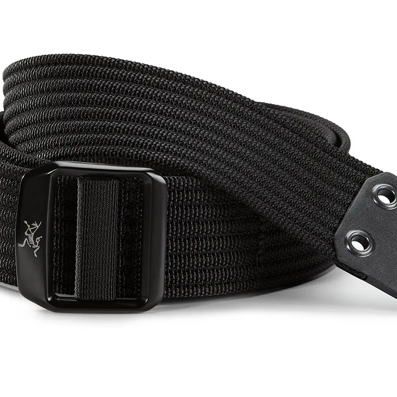 Arcteryx Nylon Webbing Belt Unisex Black Width  3.8cm-1