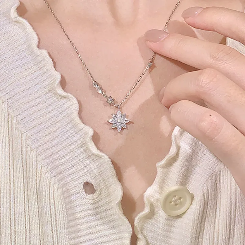 KADER 925 Sterling Silver Necklaces Women's Silver-6