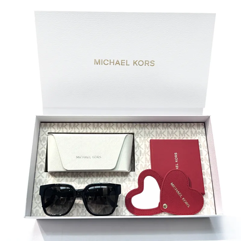 MICHAEL KORS Logo Square frame Sunglasses-3