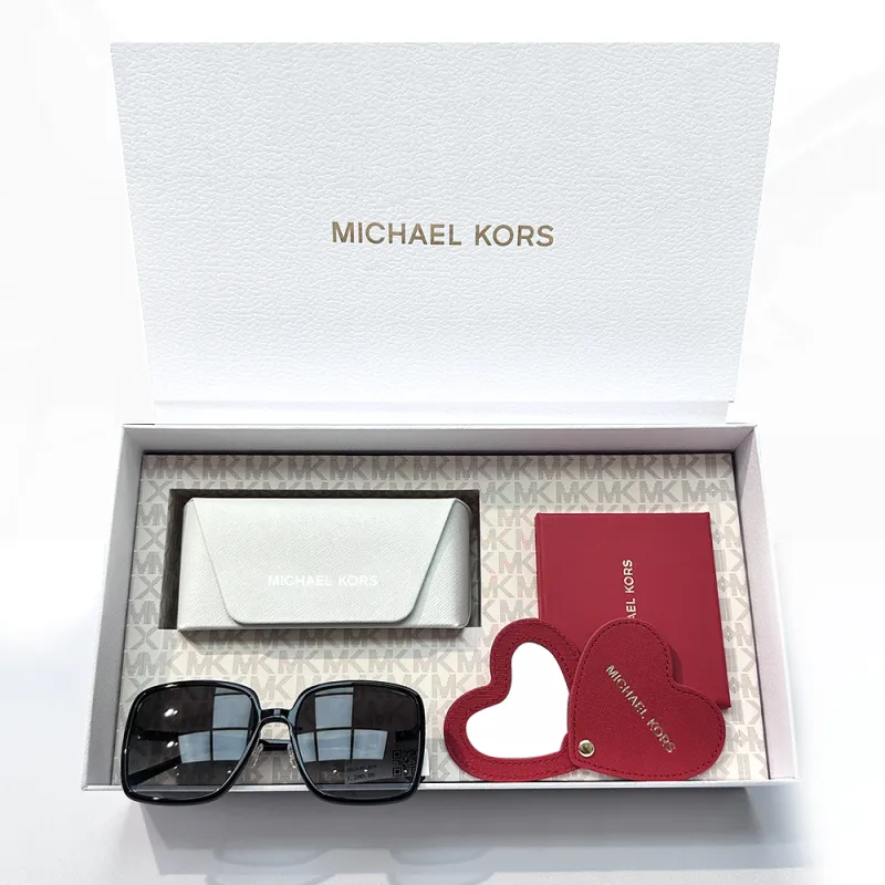MICHAEL KORS Plate Frame Square Sunglasses Women's-3