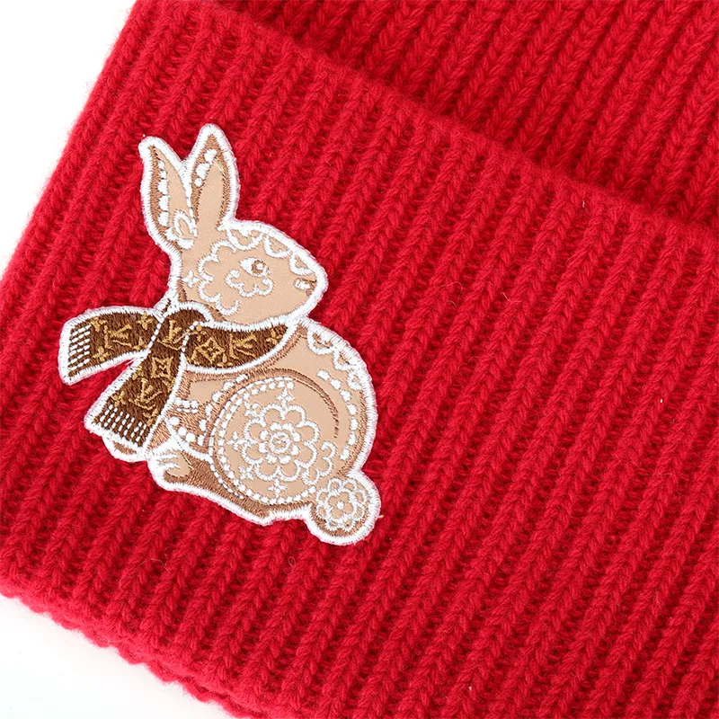 LOUIS VUITTON Wool Beanies Unisex-3