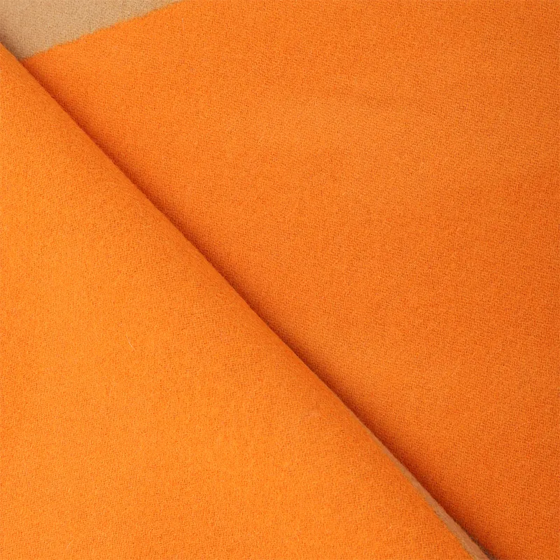 HERMES Cashmere Knit Scarves Women's-2