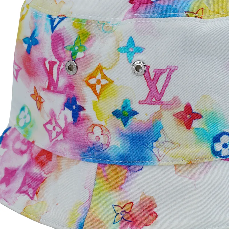 LOUIS VUITTON Bucket Hat Monogram Watercolor-3