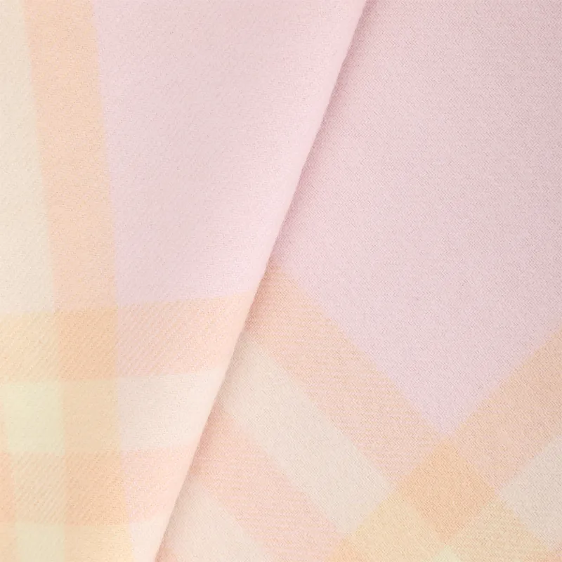 Burberry Cashmere Knit Scarves Unisex Pastel Pink-2