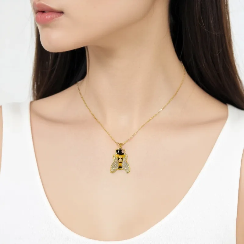 Vivienne Westwood Brass Enamel Necklaces Women's Gold-1