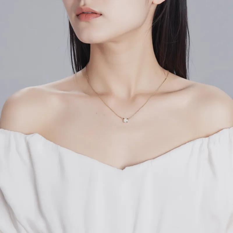 Swarovski Stilla Crystal pendant Necklace-3