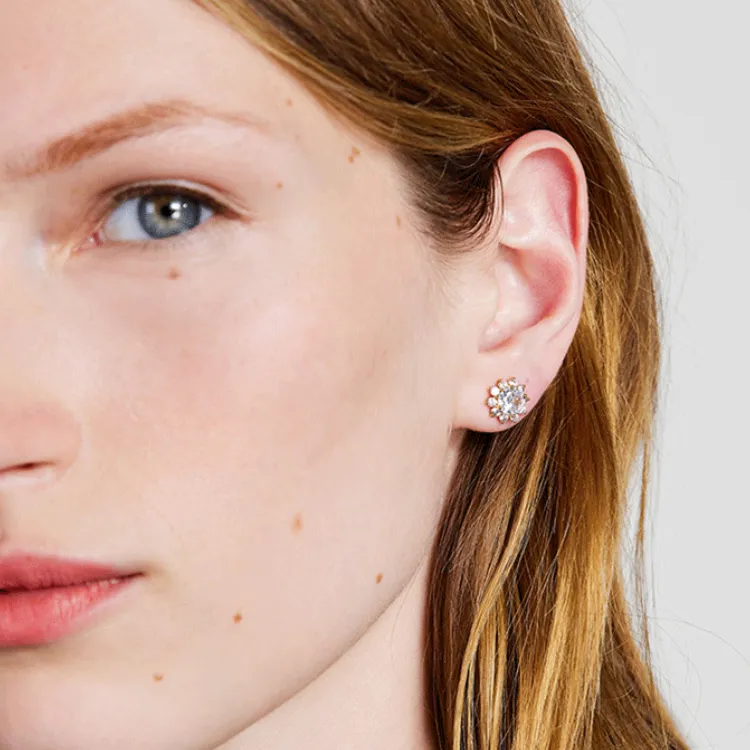 Kate Spade Copper Stud Earrings Women's Gold-5