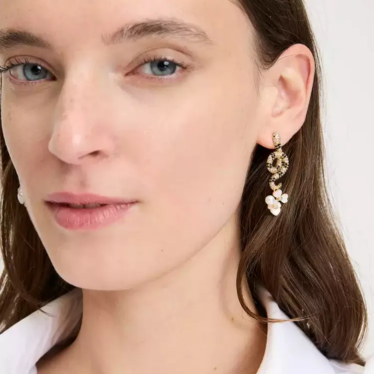 Kate Spade Copper Earrings Women's Gold/Multicolor-4